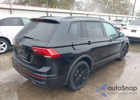 2022 Volkswagen Tiguan 2.0T Se R-Line Black из США, поврежденный, VIN 3VVCB7AX6NM133766